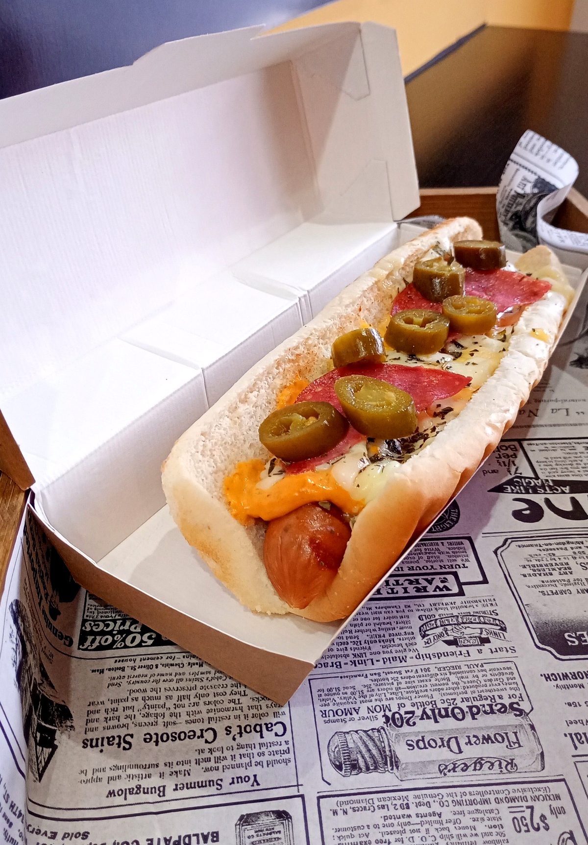 Hot-dog z jalapeño