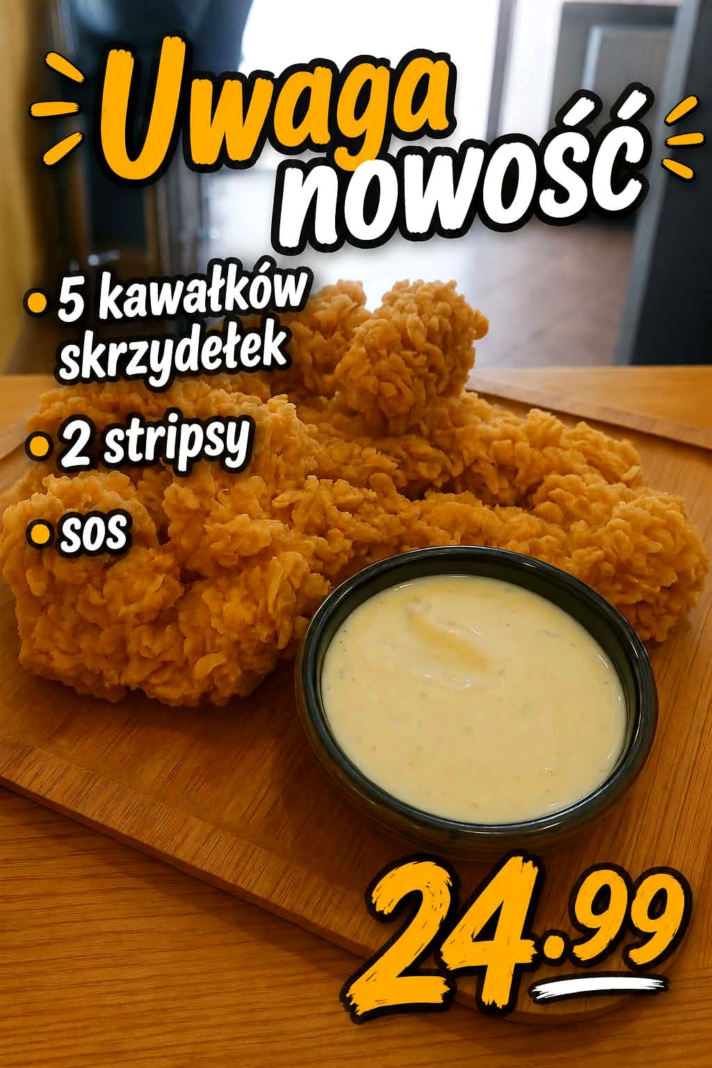 Skrzydełka w panierce